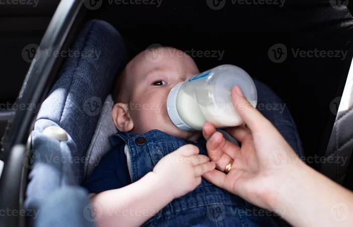 Can You Feed a Baby in a Car Seat Safely While Driving