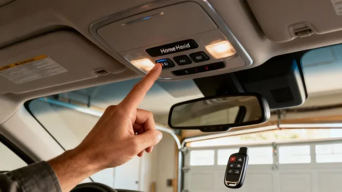 Does a Car Need to Be On to Program HomeLink Garage