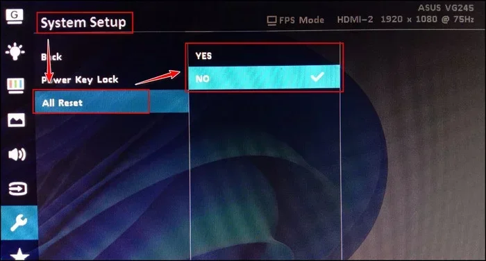 How Do I Reset My Main Display to Fix Screen Issues