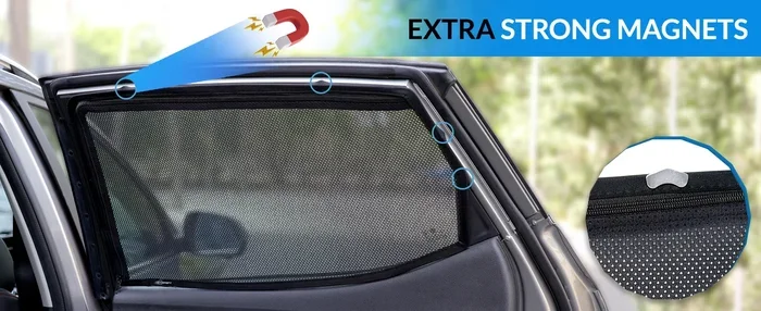 Car Window Magnetic Sun Shade for Ultimate Comfort