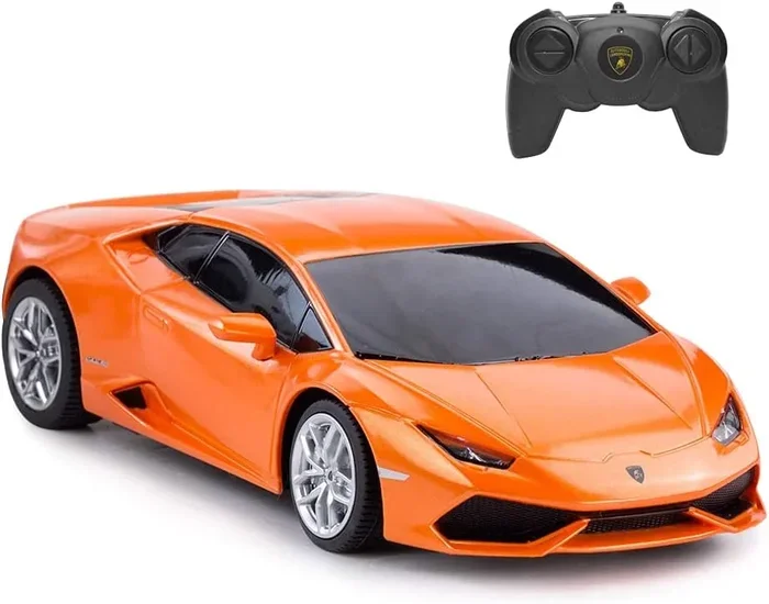 Remote Control Orange Car Fun Toys For Kids And Adults