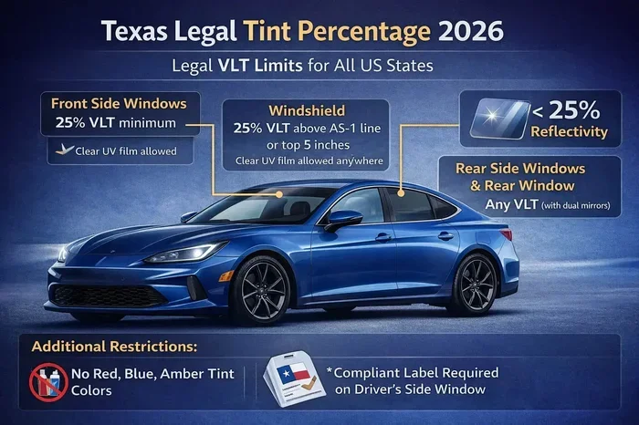 Everything You Need to Know About Texas Window Tint Law