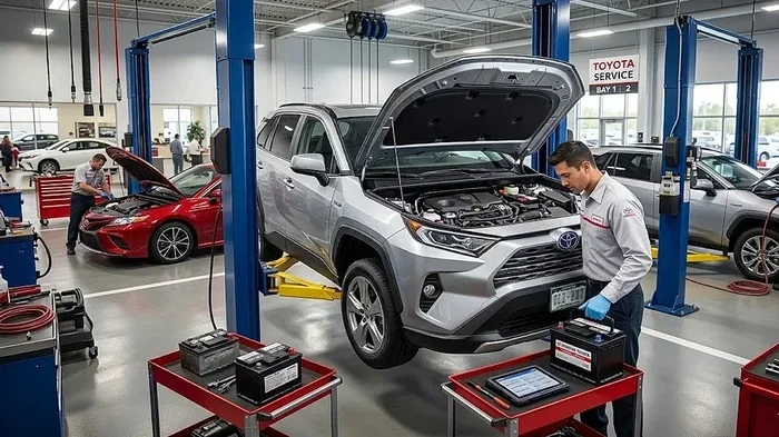 000-Mile Service on a Toyota RAV4 - Complete Guide