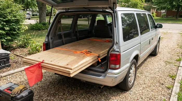 What Vans Can Fit an 8x4 Sheet of Plywood Without Cutting
